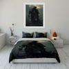 Armored knight with crown. Bedding sets Duvet cover sets Duvet covers Pillowcases(1 * Duvet Cover 2 * Pillowcases without duvet insert)