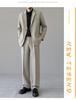 Korean Trendy Black Suit Set for Men: Stylish, Handsome, Slightly Mature Formal Wear