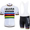 Set esclusivo transfrontaliero di abbigliamento da ciclismo BORA, maglie a maniche corte e pantaloncini, l'abbigliamento da ciclismo è personalizzato dai produttori per renderlo popolare su Amazon