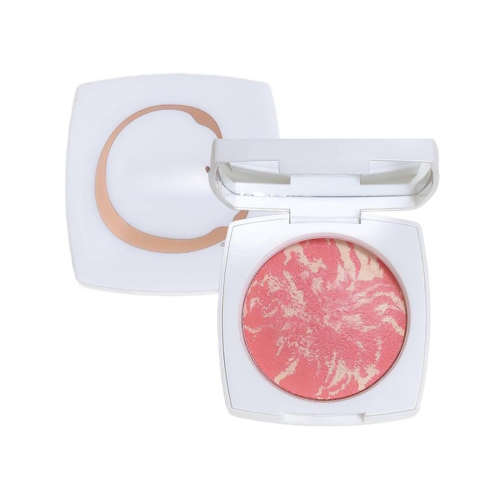 Xin Dong Baking Powder Soft Mist Blush: Enhance Complexion with Five-Flower Meat Blush Cream Palette for Women