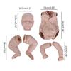 DIY Realistic Girl Gifts Infant Real Looking Reborn Newborn Baby Toy with Fine Material Infant DIY Tools Baby Dolls