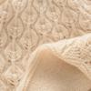 Autumn and winter new% cashmere double-layer hat pattern hollow men's and women's pullover knitted headhat