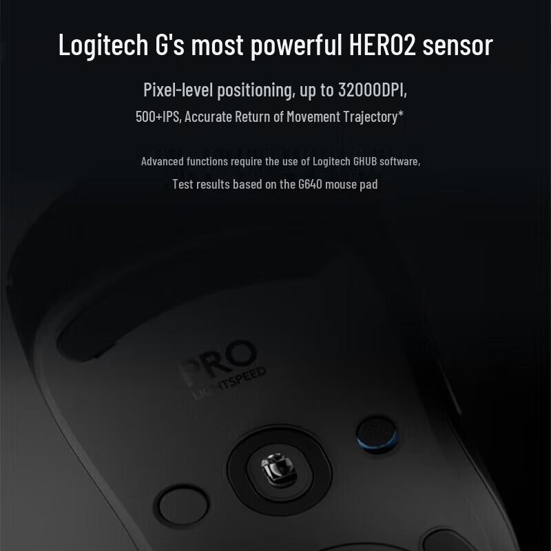 Logitech GPW 4th Gen PRO 2 LIGHTSPEED Wireless Gaming Mouse
