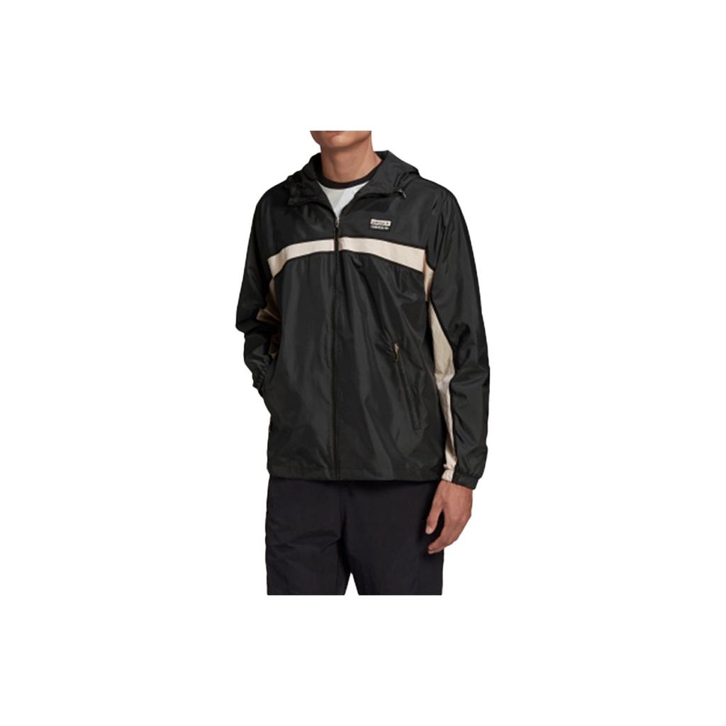 adidas Chaqueta Deportiva de Manga Larga con Capucha para Hombre Ropa Exterior Negra GJ6742