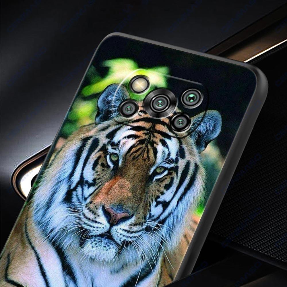 Tiger Lion Leopard Phone Case For Xiaomi Mi Poco X3 NFC M3 F4 F3 M4 X4 Pro 5G Note 10 12 Lite 11 11T 10T 11X 13 12T Pro 9T Cover
