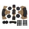 Helmet Padding Kit Memory Foam Pad Protective Mat Universal Motorcycle Bike Bicycle Cushions