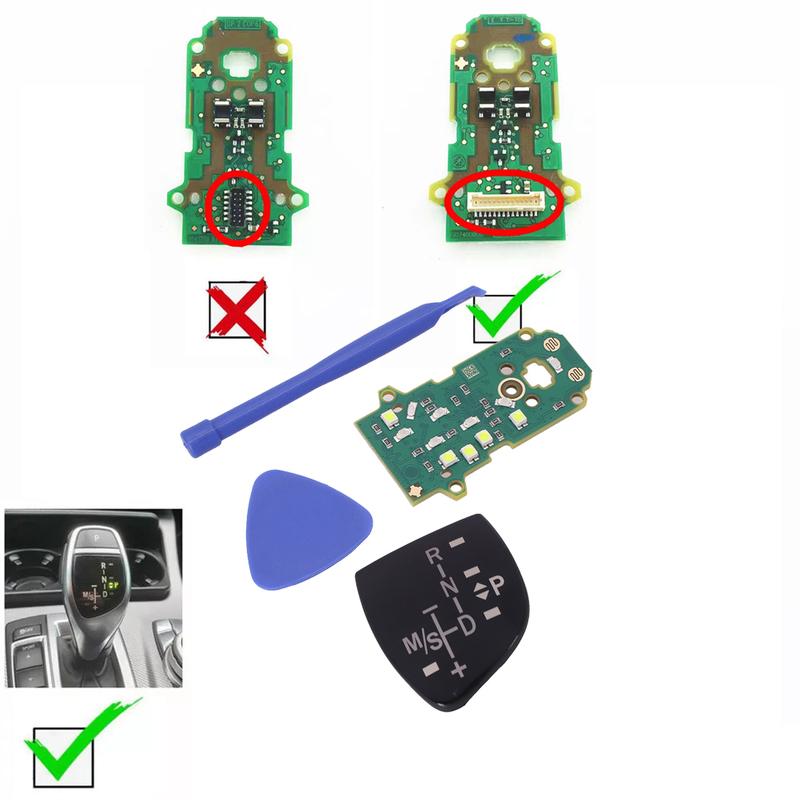 Car Aesthetics Enhancement Gear Shift Knob Durability And Resistance Enhanced Visibility For BMW 2 Series 2013-2018