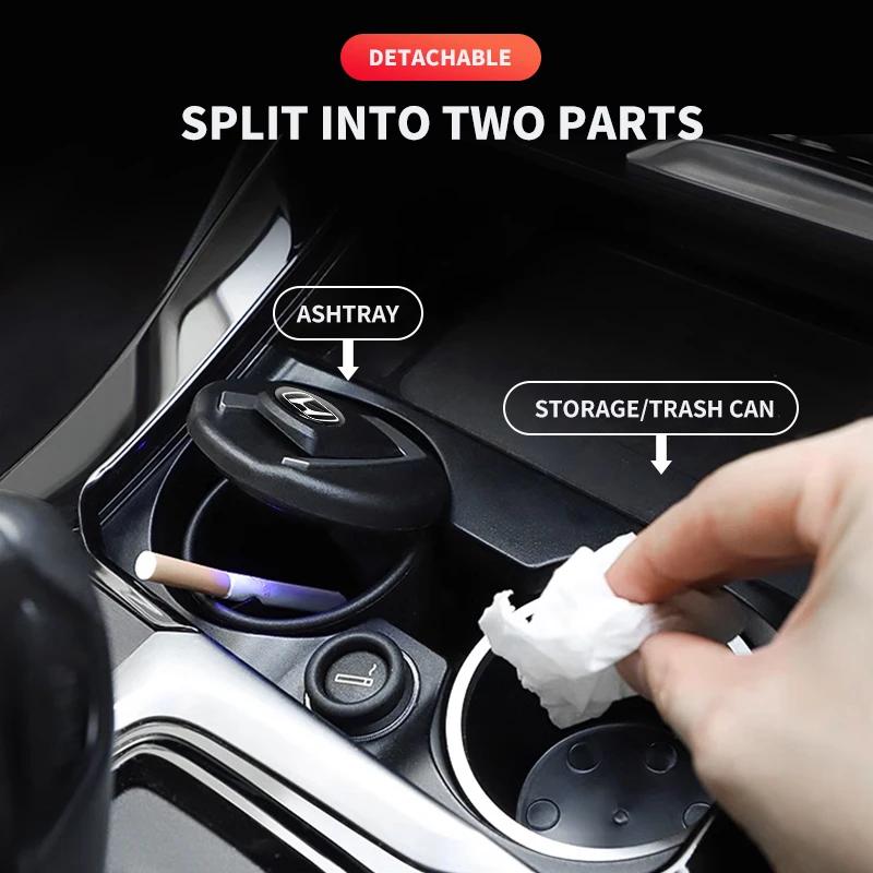 1 PC New Car Ashtray Garbage Coin Storage Cup Container Cigar Ash Tray For Honda Odyssey Spirior CR-V Civic HR-V City Accord YY1