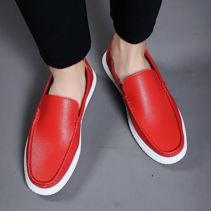 Fashion Casual men's shoes Minimalist and lightweight comfortable style design Leisure Party Business Office or outdoor shoes Slip on