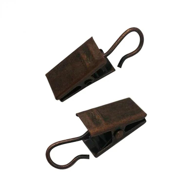 10 ks klipů na záclony, háčky na sprchu, příslušenství na záclony do obývacího pokoje, svorky, klipy na závěsy, držák na kolíčky na prádlo