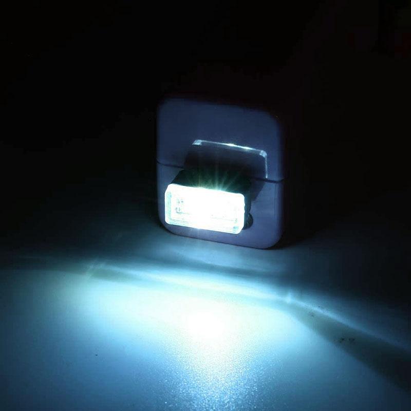 1/4/10 PCS Mini USB LED Atmosphere Light Car Interior Ambient Decorative Lighting Neon Styling Night Light White Red Blue