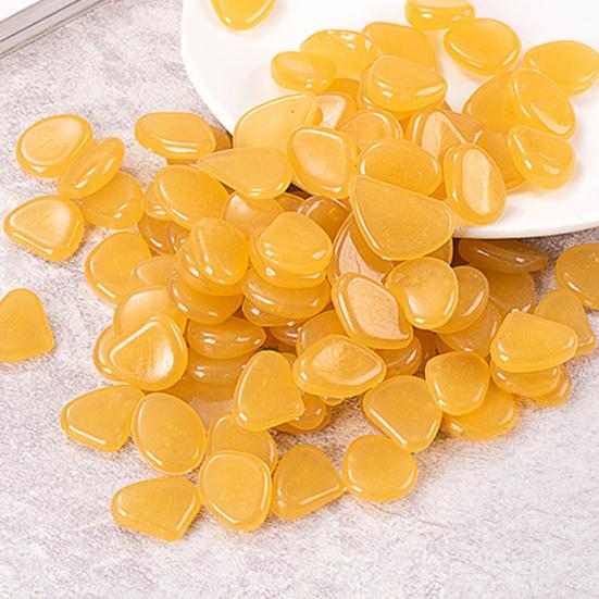 4.5cm Luminous Stones Dark Pebbles Fish Tank Glow In The Aquarium Rocks Pebbles