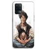 Phone Case - MANIACASE - Oppo A94 - TPU Silicone - Akira Toriyama Pattern (Kid Goku) - Black