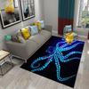 3D Ocean Themed Funny Octopus Carpet For Home Bedroom Decorative Living Room Bathroom Entrance Non-Slip Kitchen Carpet