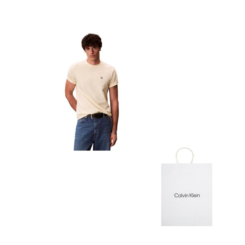 Calvin Klein logo-embroidered T-shirt 4RC275G