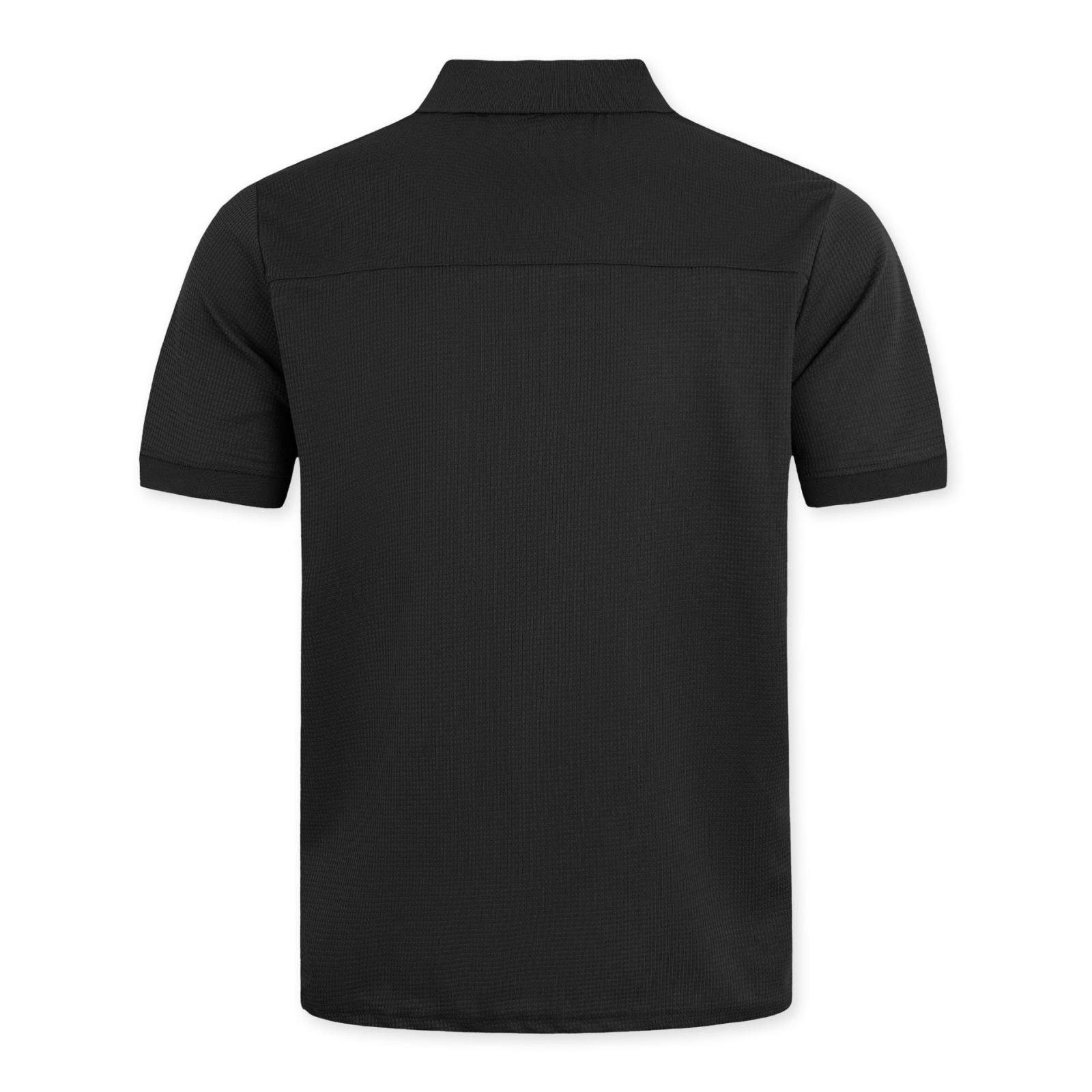 

Men s Casual Stylish Loose And Soft Breathable Check Single-pocket T-shirt L