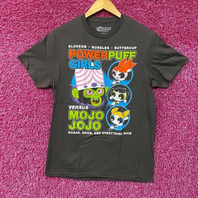 Maghette Vs Mojo Jojo Cartone Animato Classico Design Retrò T-Shirt