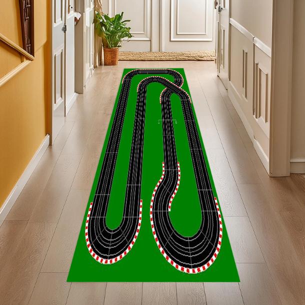 Bowling Lane Runner Rug  Kids Teens Bowling Game Carpet  Fun Hallway Bowling Mat  Indoor Play Lane  Bowling Alley Floor Decor