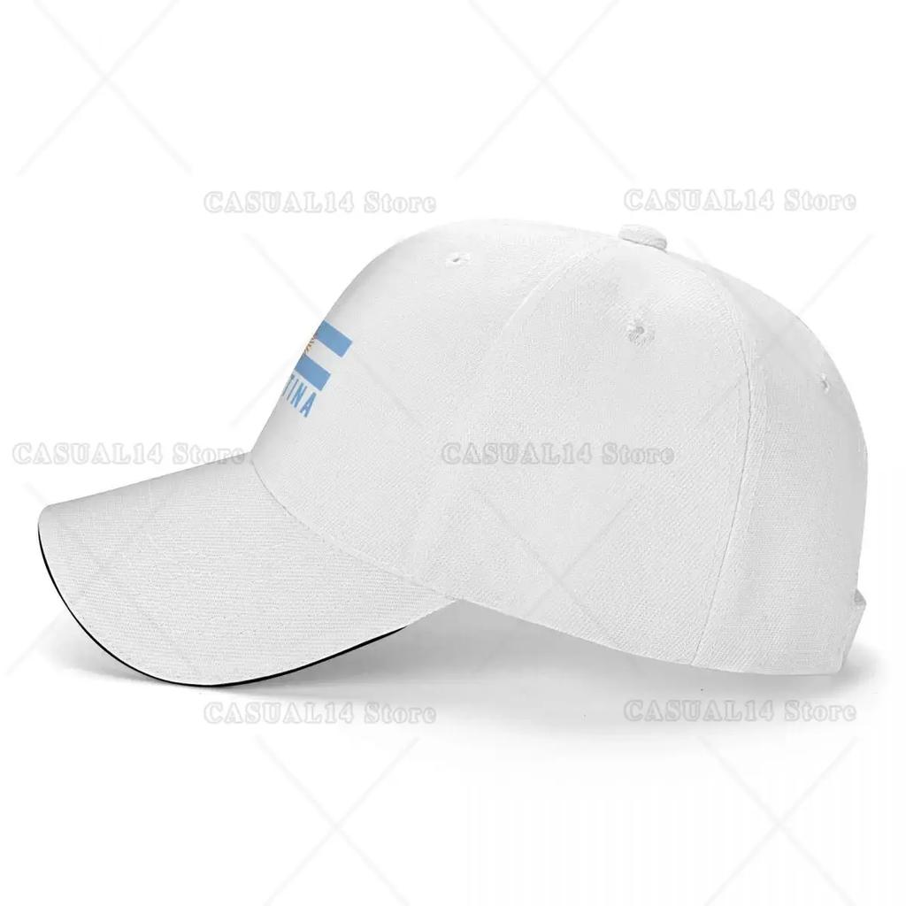 Argentina Vacation 2024 A Baseball Cap Hat for Unisex Women Teen National Day Travel One Size Trucker Hat