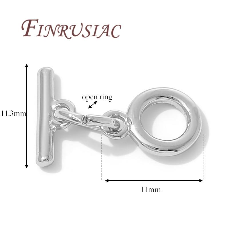 18K Gold Plated Toggle Clasp For Jewelry,Bracelets Locks,OT Clasp For Jewellery,Necklace Clasps Connectors,DIY Accessories