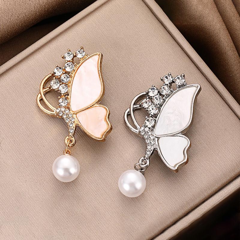 High-End Elegant Butterfly Brooch Fashionable Coat Clothing Accessory