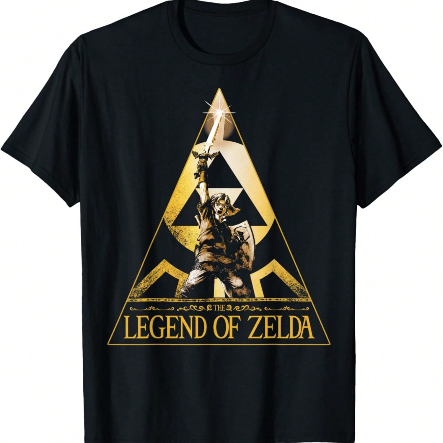 Zelda Spirit Tracks Link Sword Pose Graphic T-Shirt T-Shirt.Jpg| Zelda Stained Glass Protector Graphic T-Shirt T-Shirt.Jpg| Zelda The Legend Tri-Force S разноцветный
