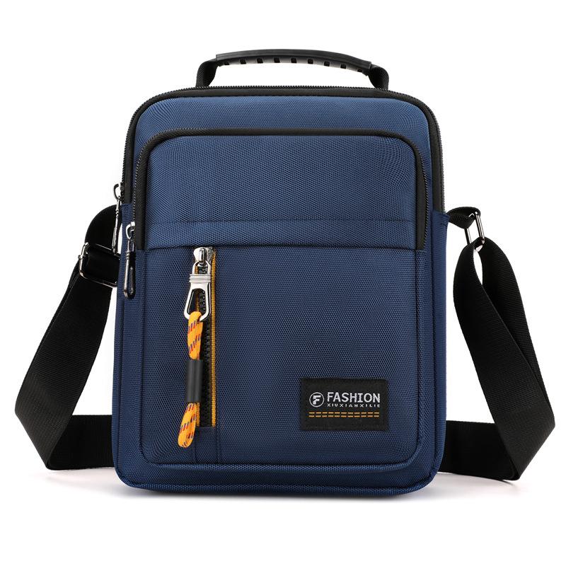 New Simple Casual Outdoor Messenger Bag Men's Outdoor Waterproof Trend Handbag Men's Contrasting Shoulder Bag