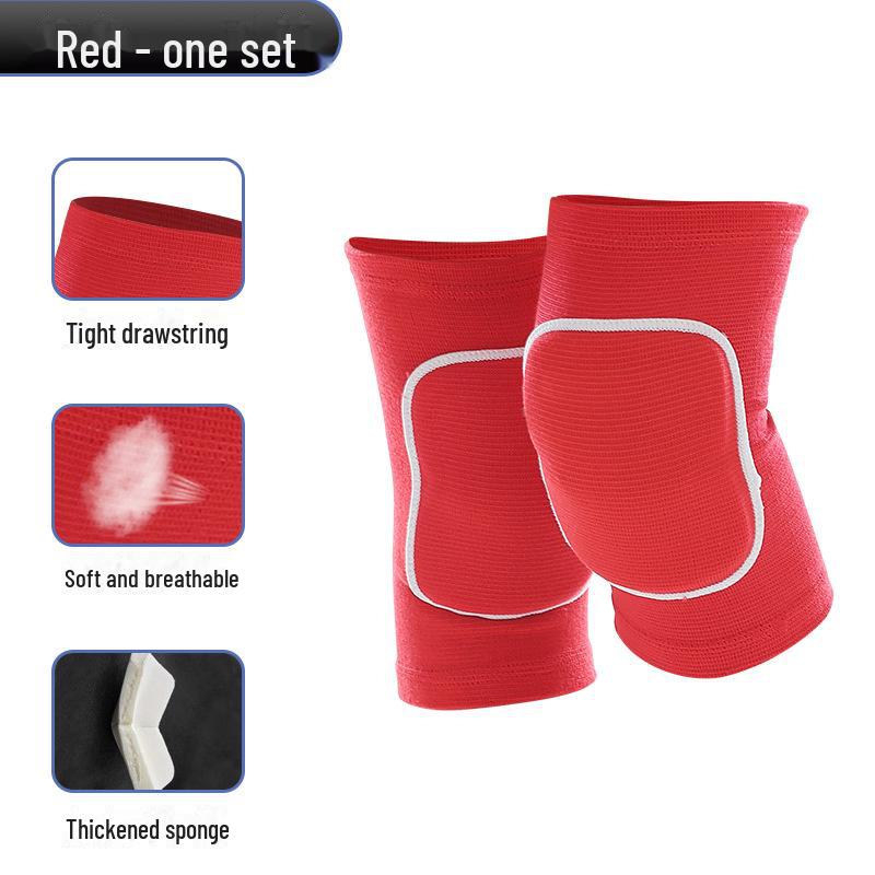 Women's Dance Knee Pads: Thickened Sponge Protection for Volleyball, Anti-Fall, and Yoga.