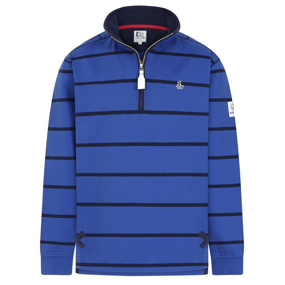 Lazy Jacks Mens Striped Sweatshirt