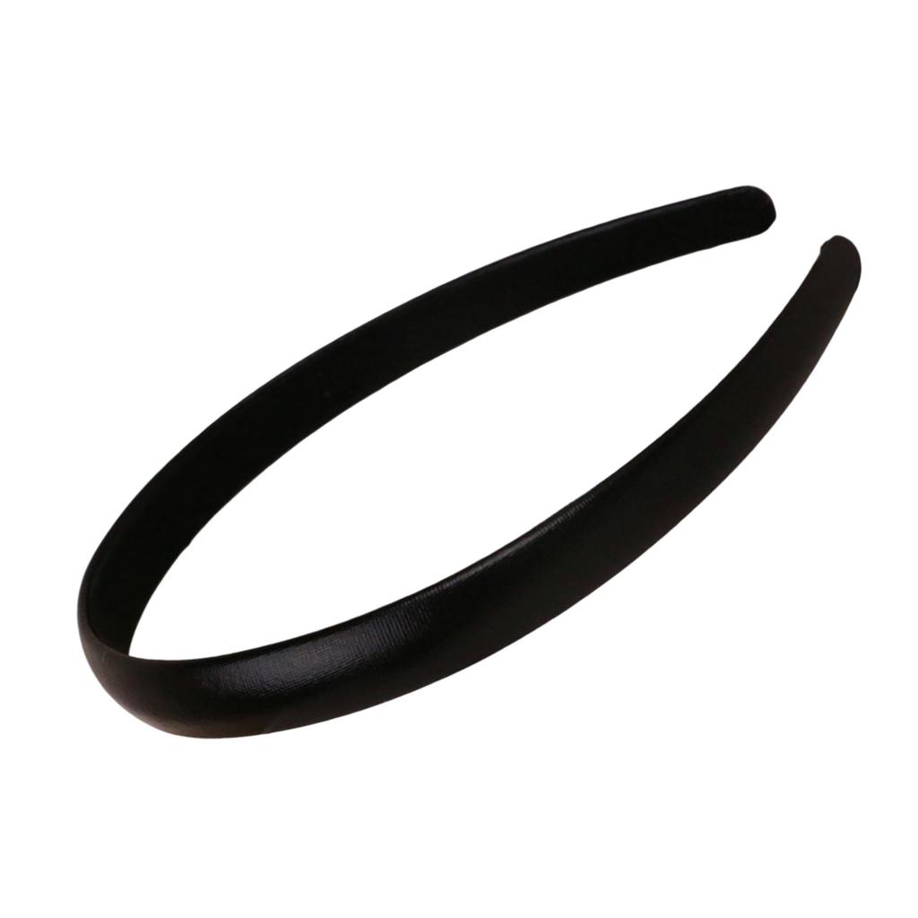 Luxury Satin Headband For Women Elegant Hair Accessory Adjustable Hairband Yoga Face Wash Party Wedding Hair Hoop