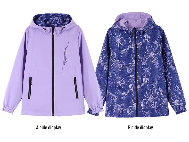Damen Frühling/Herbst 2025 Doppelseitiger Lockerer Baseball-Jacken-Cardigan