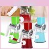 Modern Red Kitchen Handheld Vegetable Shredder Versatile Multi-function Slicer For Home Use