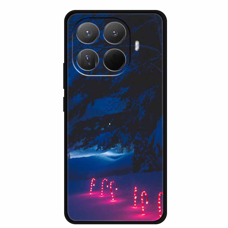 Christmas Phone Cases for Xiaomi 15T Pro 5G Case Protector TPU Silicone Soft Bumper Christmas Tree for Mi 15T Pro 5G Cover Coque