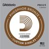 D'Addario Daddario Acoustic Guitar Rose Strings Phosphor Bronze .023 PB023 Set of 10 [Domestic Ge...