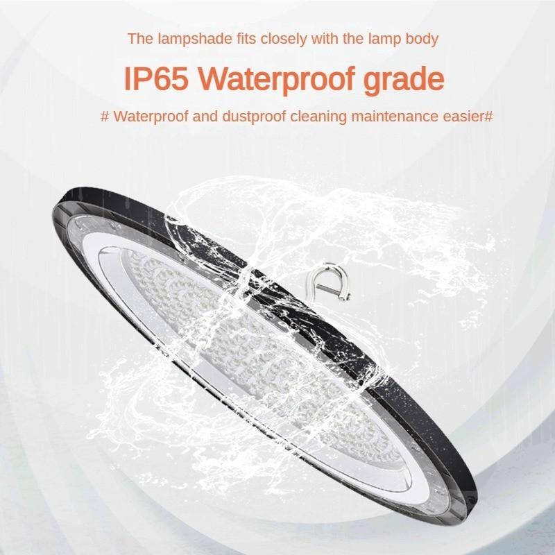 100W/150W/200W/300W DOB Linear Industrial Mining Light Factory Warehouse Lighting Waterproof Lamp LED High Brightness UFO Light New