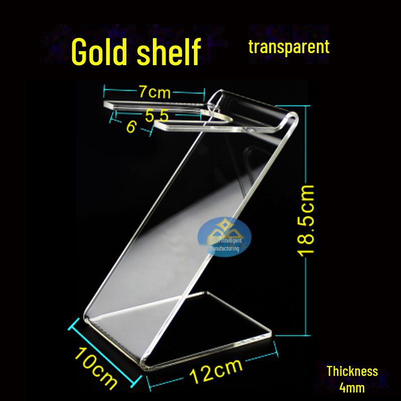 

Акриловая подставка для фена Z model золотой