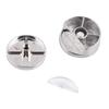 4pcs Fixed Fitting Glass Mirror Clamp Brackets Glass Clip Glass Shelf Support  Bathroom Mirror