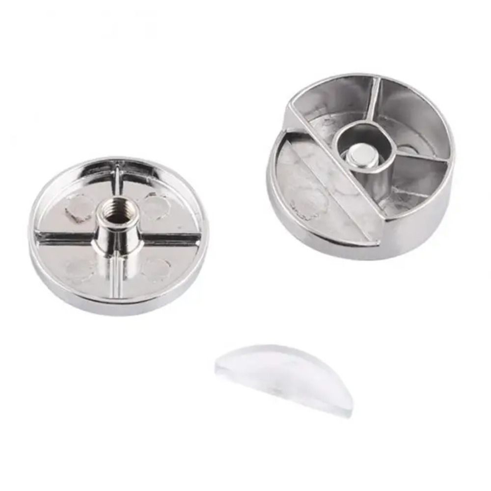 4pcs Fixed Fitting Glass Mirror Clamp Brackets Glass Clip Glass Shelf Support  Bathroom Mirror