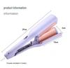 32mm French Egg Water Ripple Curling Iron with Negative Ion Technology for Big, No-Damage Curls