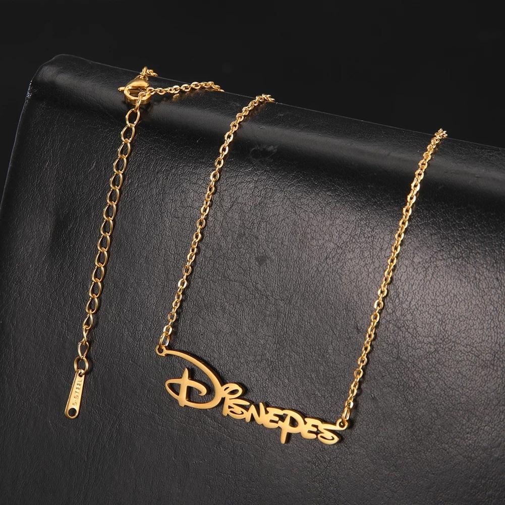 Cazador Custom Butterfly Heart Infinity Pendant Name Necklace for Women Stainless Steel Personality Names Necklace Jewelry Gift