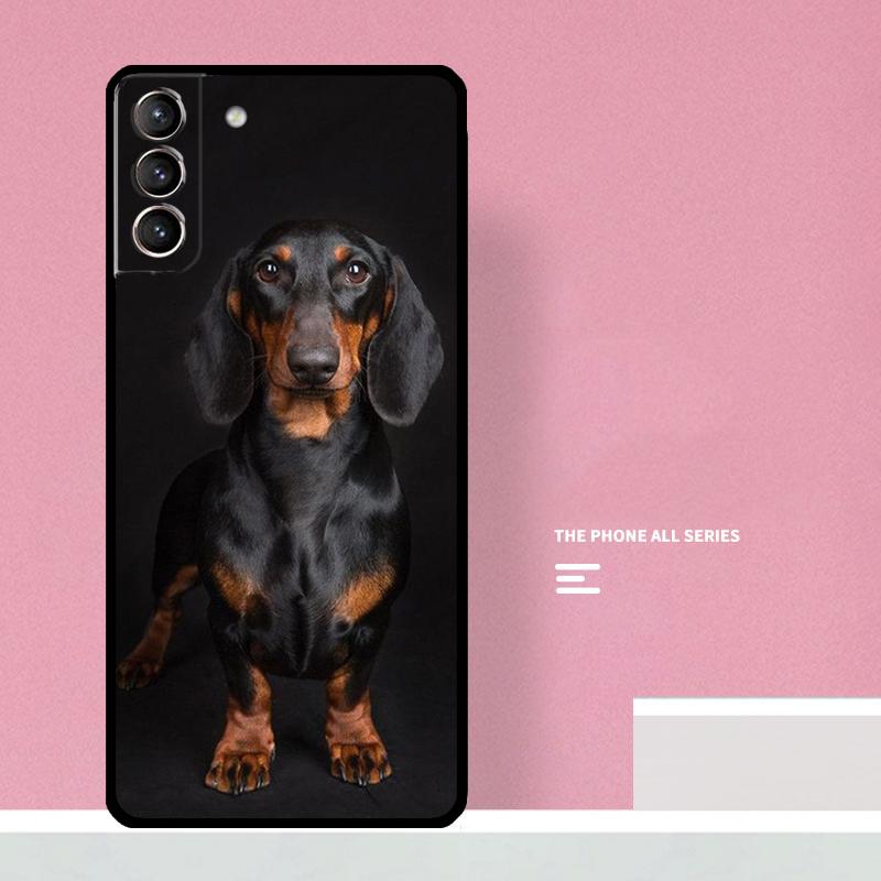 Dachshund Dog Phone Case For Samsung Galaxy S26 S23 Ultra S20 S21 S22 S24 S25 Plus S10 S25 FE Cover Coque