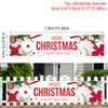 Christmas Outdoor Banner Merry Christmas Decorations For Home 2025 Navidad Kerst Xmas Decor Noel Kerst Happy New Year Gift 2025
