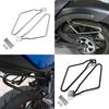 nakira Side Bag Universal Saddlebag Support for Left and Set of 2 Support, Motorcycles, Right, (Black)