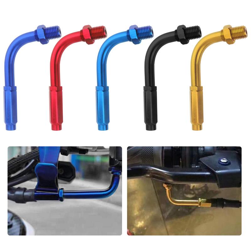 90 Degrees Motorcycle Accelerator Adjuster Throttle Cable Adjuster for Motorbike MTB Bike Bicycle M10 Throttle Wire Screw Join