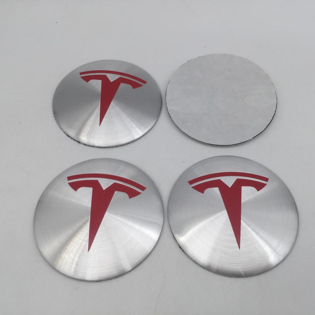SGJPH1 19+1pcs 56mm 60mm 65mm For Tesla Model 3 Model Y Car emblem Wheel hub Center Cap Badge covers Decals Styling accessories