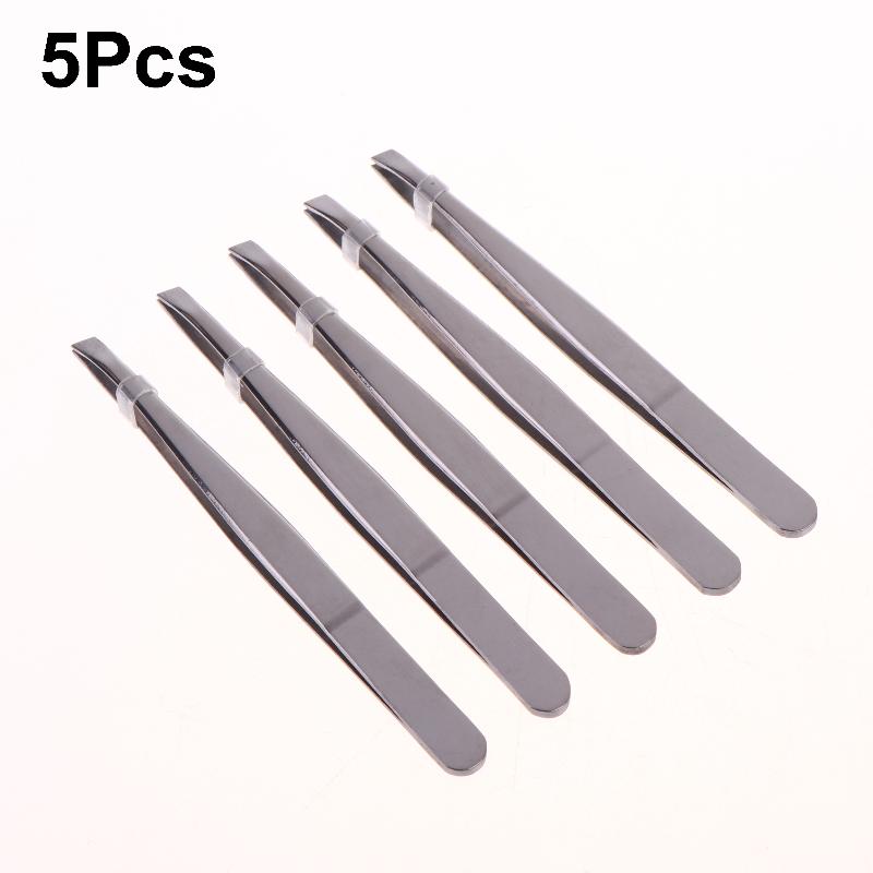 

3/5 шт. Пинцет из нержавеющей стали для бровей и бороды | Многофункциональный инструмент для ухода и ухода за лицом A