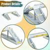 DIY Pedestrian Footbridge Model Overpass Scene with Stickers Sand Decoration Micro