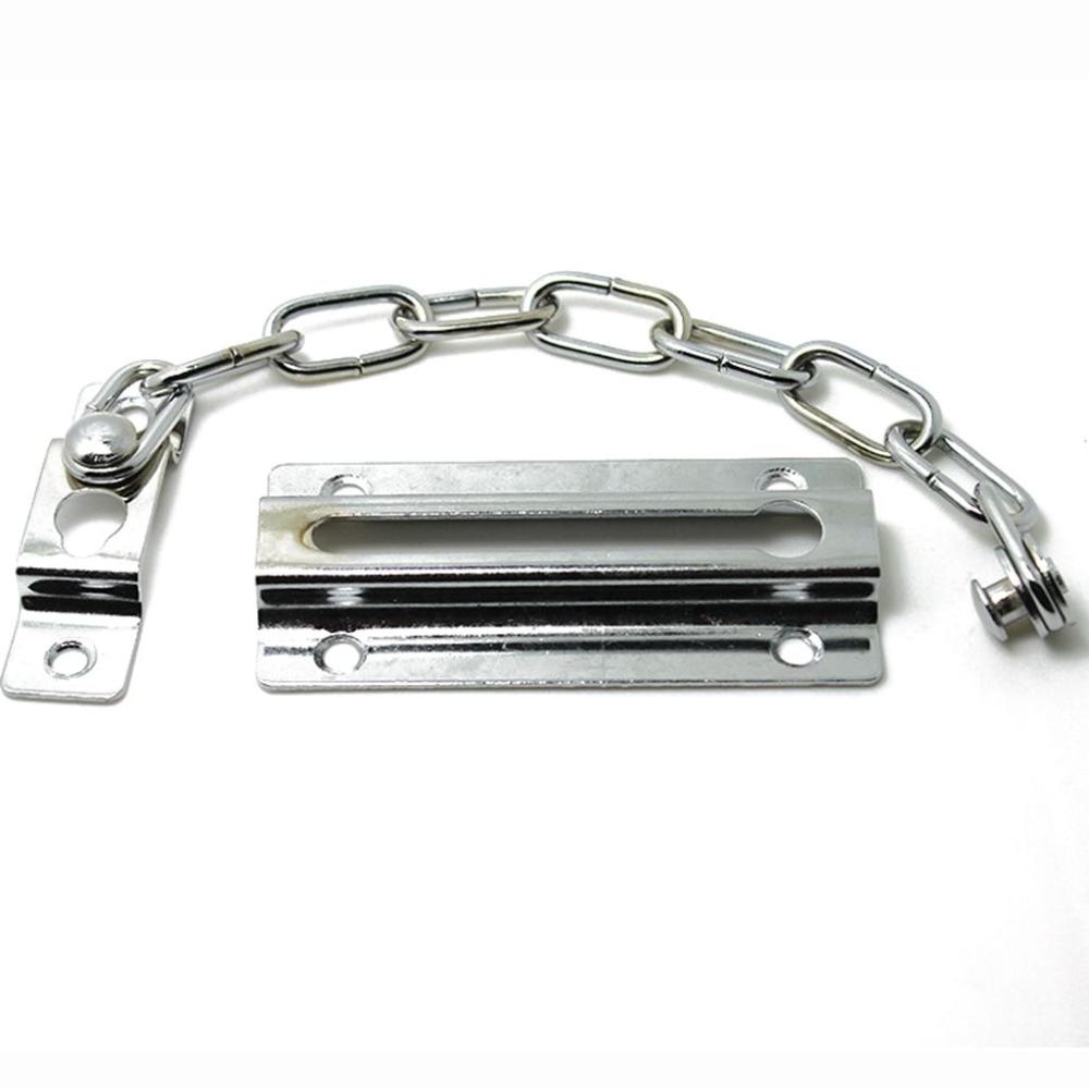 Screws Steel Decorative Security Lock Door Hardware Sliding Door Lock Door Chain Door Safety Guard