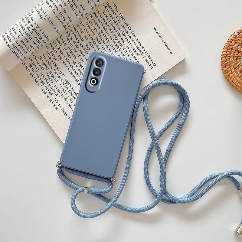 

For Oneplus Nord 5 Crossbody Necklace Lanyard Phone Case for One Plus Nord CE5 ACE5 Ultra Camera Protect Silicone Soft TPU Cover For Nord CE 5