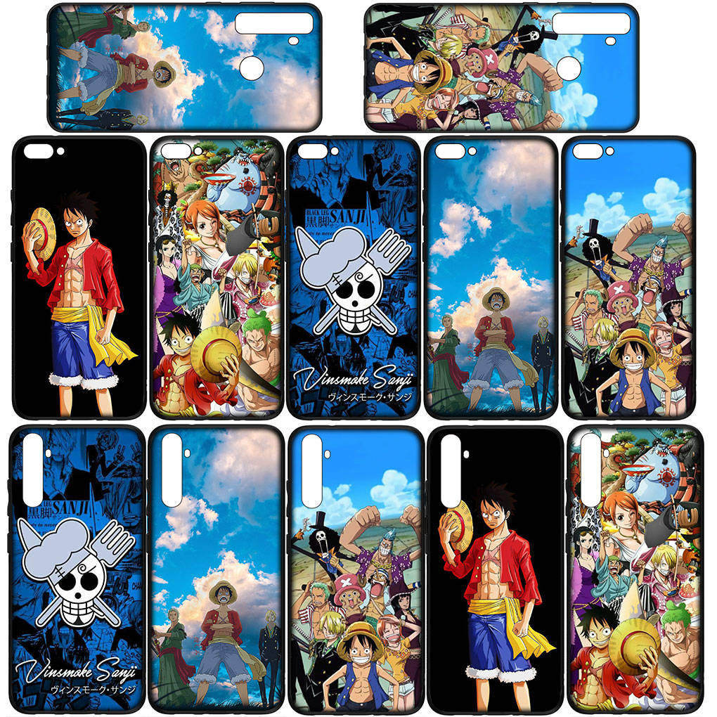 Cover for iPhone 16 15 Xiaomi Redmi Note 14 13 12 11 Pro Max X 8 9 16e Samsung Galaxy S25 S24 S23 Moto OPPO Huawei Sanji Luffy One Piece Phone Case